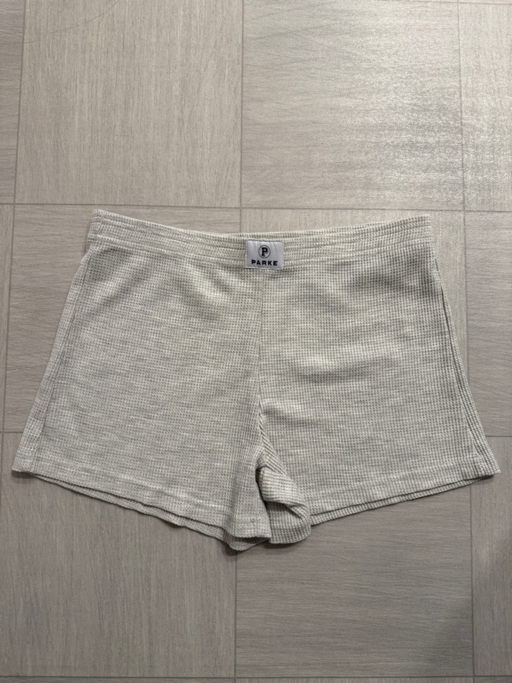 Parke Grey Waffle Shorts